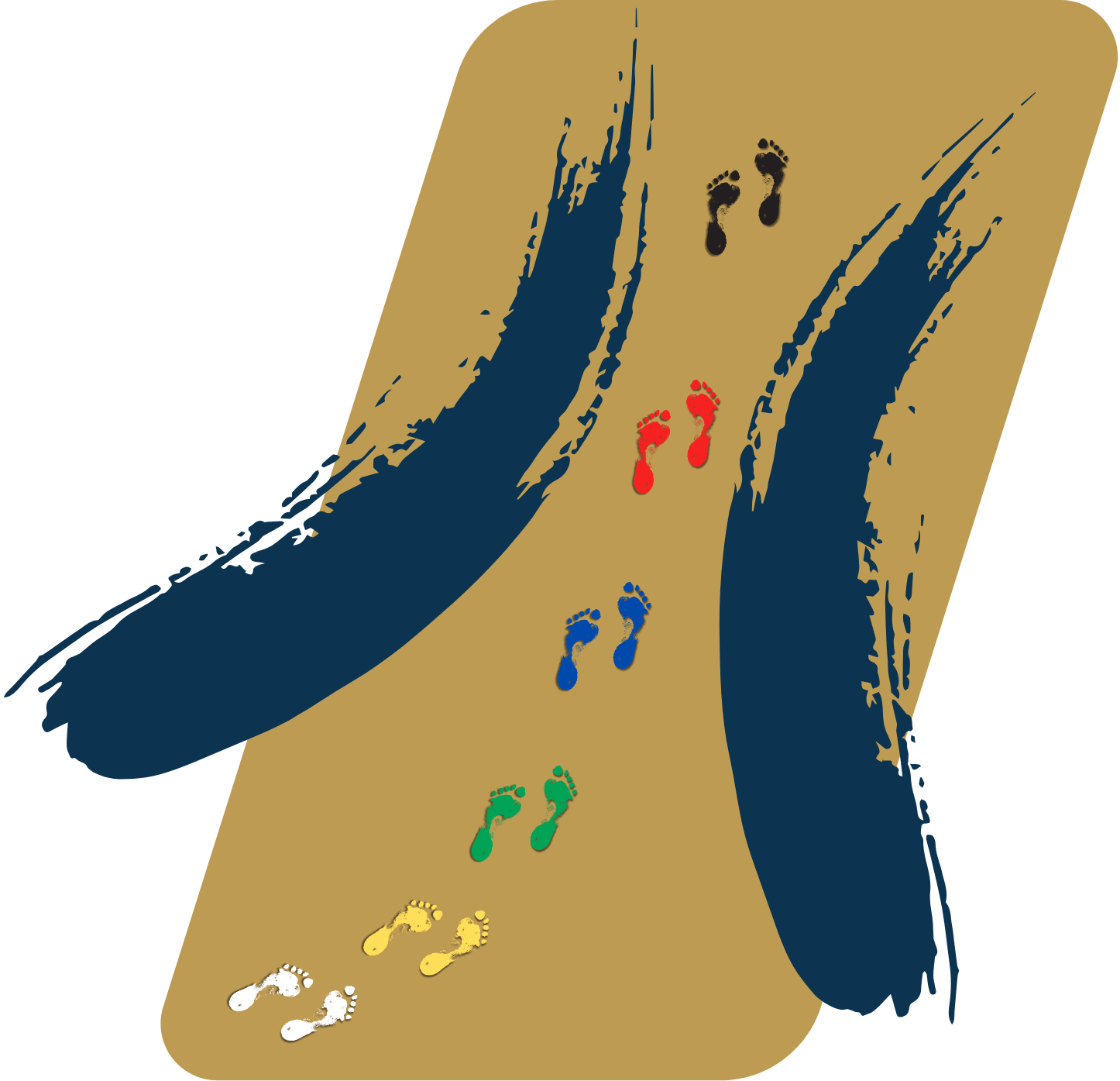 The path for trianing taekwondo is starting with a white belt, then a yellow belt, then a green belt, then a blue belt, then a red belt, then a balck belt. It is a life-long journey and does not stop with black belt.